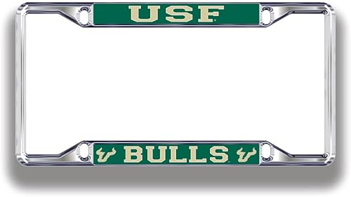 Vista 13 de Marco de matrícula de la NCAA plateado Alabama Crimson Tide Plata