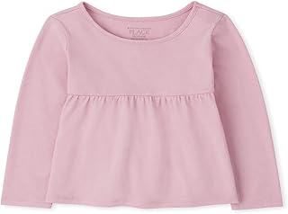 The Children's Place Baby Toddler Girl Long Sleeve Top