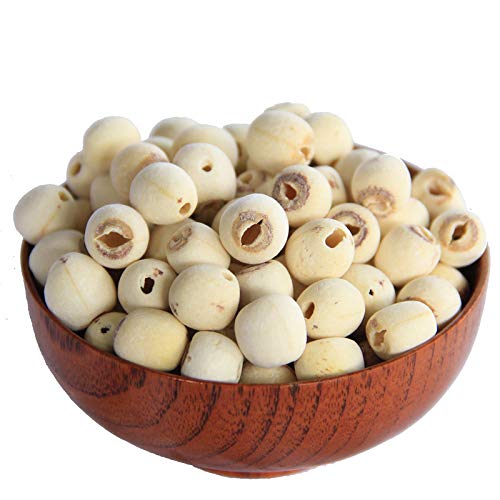 White lotus seeds 250g, dry, coreless lotus rice, coreless, ground skin, hollow lotus