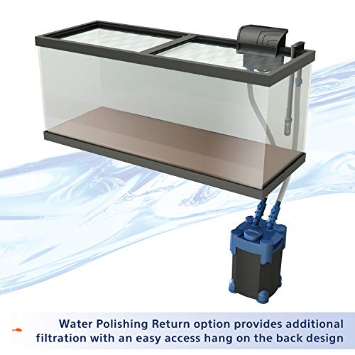 Aqueon 100532120 Quietflow Aquarium Fish Tank Canister Filter For 55-100 Gallon Aquariums thumb #6