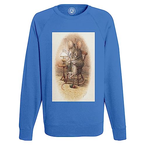 Sweat shirt homme grand père illustré de la souris Beatrix Potter pour raviver les souvenirs