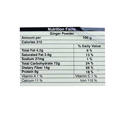 Image of Organic Wellness Ginger Powder 75 grams Dry Ginger Powder /Adrak Powder