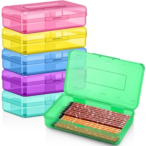 Boîtes à crayons Blulu contre le désordre des fournitures de bureau en plastique