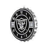 Las Vegas Raiders NFL 2019 Bottle Cap Wall Clock
