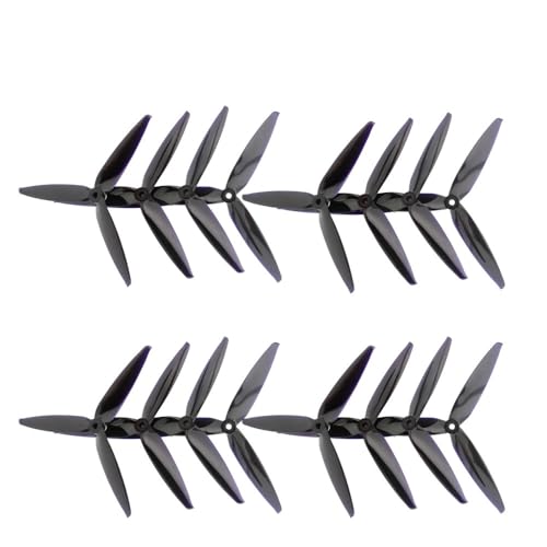 Hélice de 7 pouces 7040 7x4x3 noire pour unité puissance de drone
