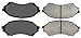 StopTech 309.07980 Sport Brake Pads with Shims and Hardware