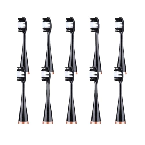 20pcs/lot Ultrasonic Electric Toothbrush Heads Replacement Brush �CCompatible For Whitening Teeth(Black)