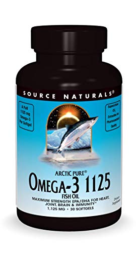 Source Naturals, ArcticPure® Omega-3 Fish Oil 1125-30 Softgels