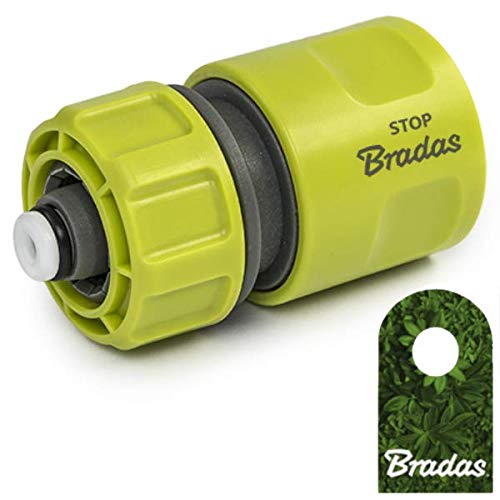 Bradas hose coupling 1/2 with plug quick coupling Lime LINE Soft LE-S2140K 3508