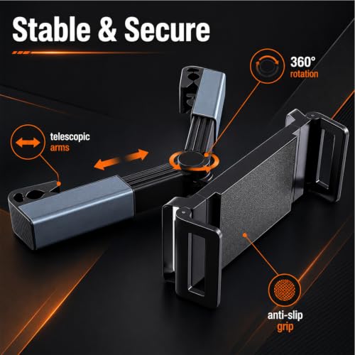 Sanmrajian Car Headrest Tablet Holder Universal by Sanmrajian - Used condition - Image 5