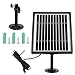 Produktbild FTVOGUE Solarpanel für Überwachungskamera mit Akku, wiederaufladbar, Solar-Ladegerät, 3,3 W, mit 1,8 m Kabel, wasserdicht für Außenkamera