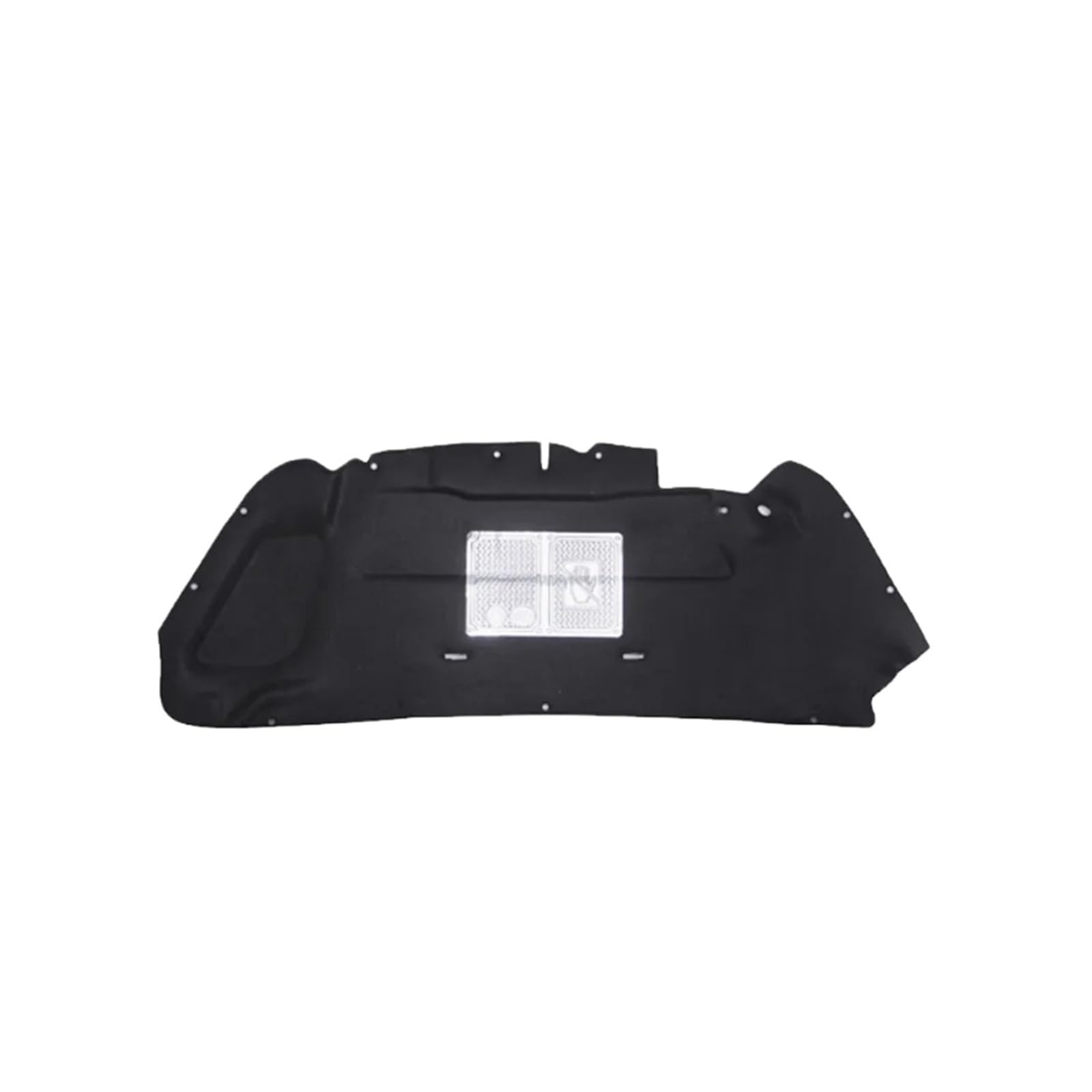 Lycheu Black Front Hood Engine Firewall Car Hood Insulation Pad For 308 T7 2007-2013 Engine Cover Liner Cotton Soundproof Heat Mat Accessories