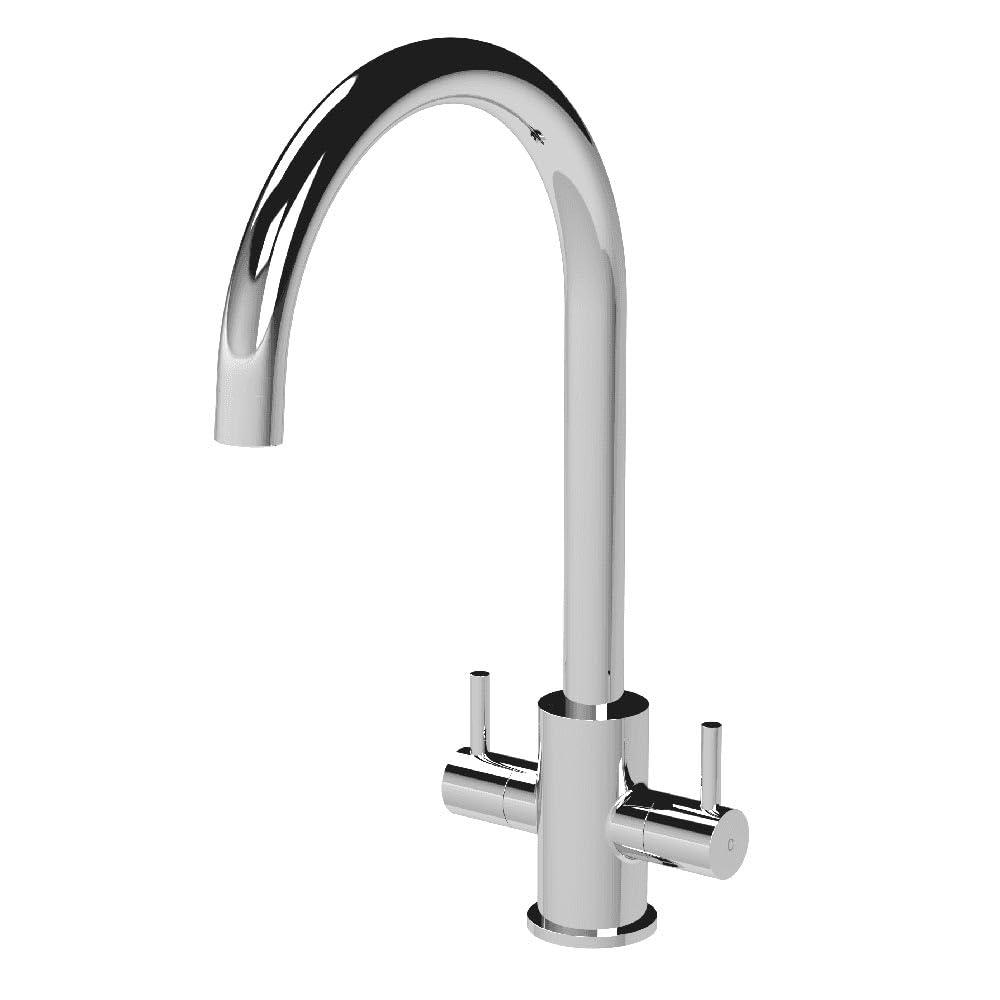 Astini Chrome Roxor Mono Dual Lever Kitchen Mixer Tap