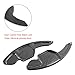 Topteng Steering Wheel Paddle Shifter Extensions for Audi Carbon Fiber Look, ABS Plastic, Fit A3 S3 RS3, A4 S4, A5 S5, A6 S6, A7 S7, A8 S8, Q3 Q5 SQ5 Q7, TT TTS – 2012–2018 Select Models