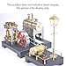 WOWOBONTOY Mini Steam Generator and Lamp Scene Model, DIY Steam Beam Engine Model Accessories for Steam Engine Model, Build Your Own Engine Kit for Adults