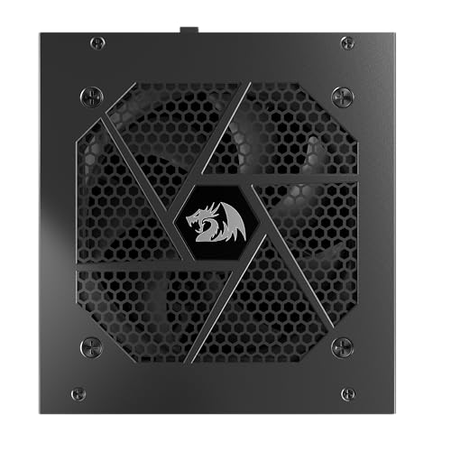 Image of Redragon PSU010 80+ Gold 850 Watt ATX Fully Modular Power Supply w / 80 Plus Gold Certified, Compact 160mm Size and Low Noise Fan 0 RPM, 100% Japanese Capacitors, Full Mod Cables