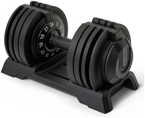 Amazon Basics Mancuerna ajustable, mancuerna individual