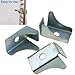 Heyous 12PCS Removable Metal Shelf Support Clips Shelf Replacement Clip Suitable for Garage Cabinet and Toolbox
