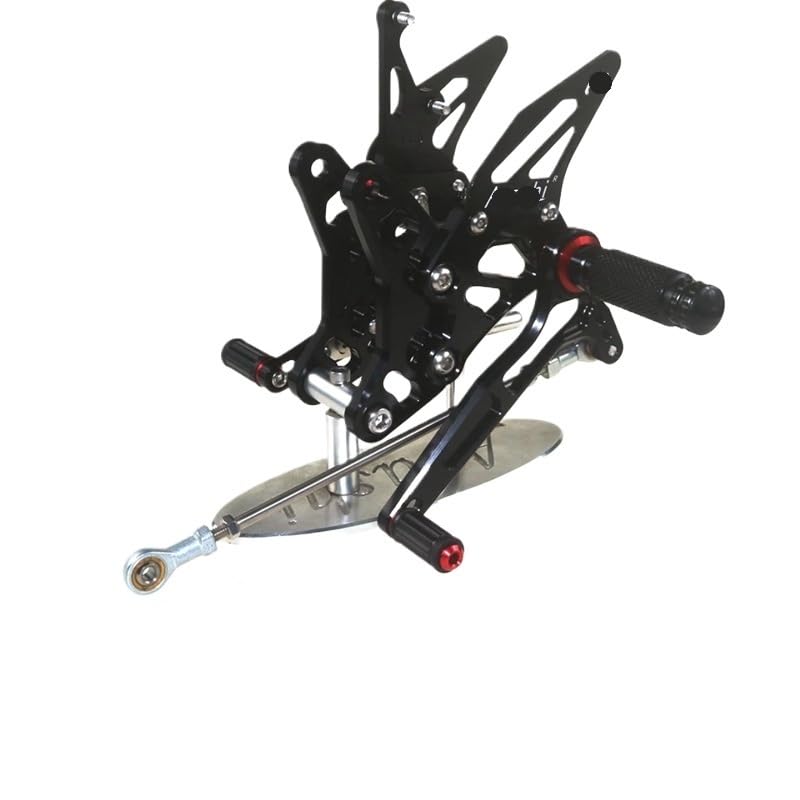 Repose-pieds pilote réglables moto SV650 pour longs trajets routiers