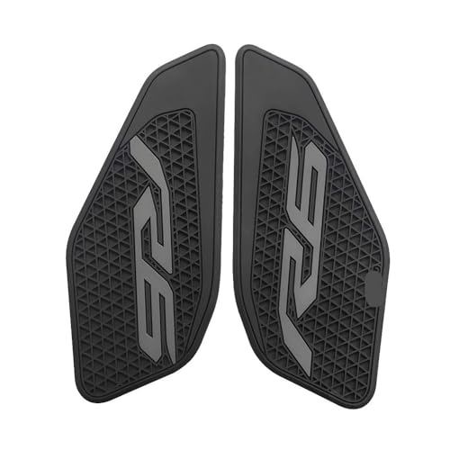 Protection réservoir moto antidérapante en PVC noir pour YZF R6 2008-2016
