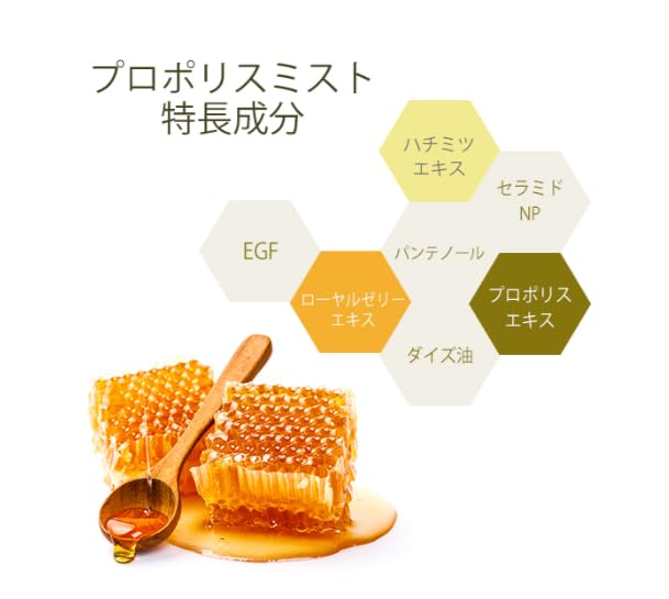 Amazon | Propolis Mist 8(ハチ）プロポリスミスト 250g 化粧水 | htc