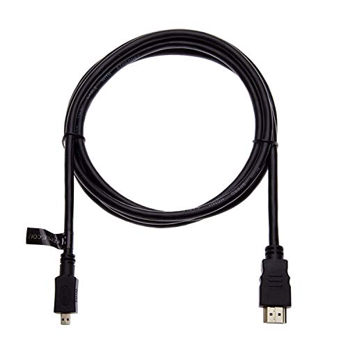 Micro Hdmi Cable, High Speed Hdmi (Type D) To Hdmi (Type A) Cord For Connecting Tesco Hudl, Acer Iconia, Asus, Nikon, Sony, Olympus Camera Tablet Tv(5M / 16Ft) #TOP3