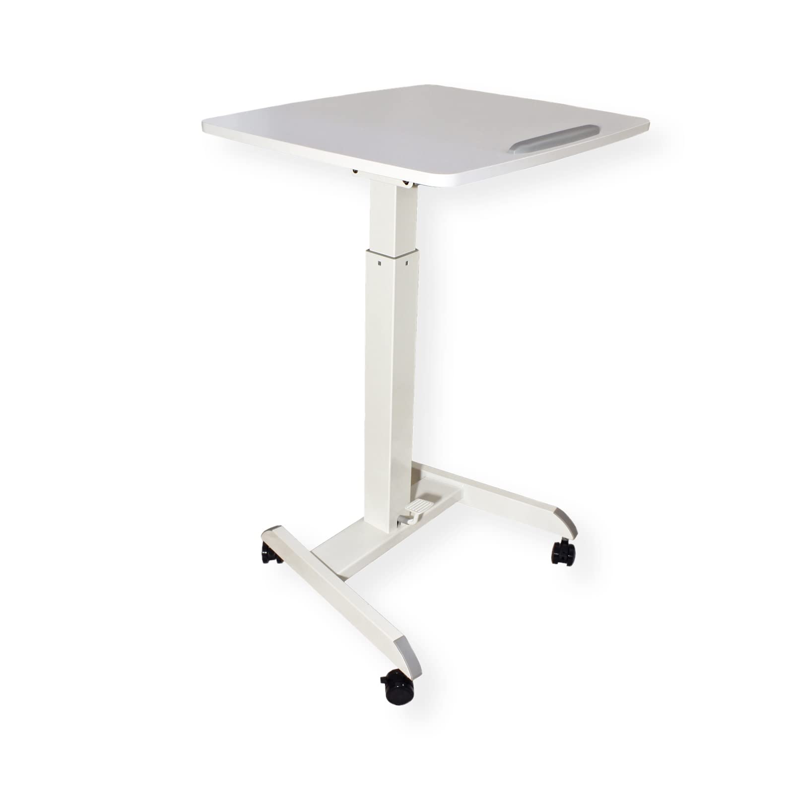 ROLINE PC-Arbeitstisch, höhenverstellbar, neigbar, weiß