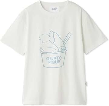 【COOL】しろくま柄Tシャツ& ショットパンツ gelato pique（ジェラートピケ）の「【COOL】しろくま柄Tシャツ