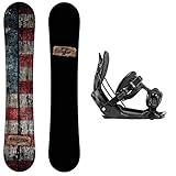 Camp Seven Package Drifter CRCX Snowboard-163 cm Wide-Flow Alpha MTN Snowboard Bindings-XL