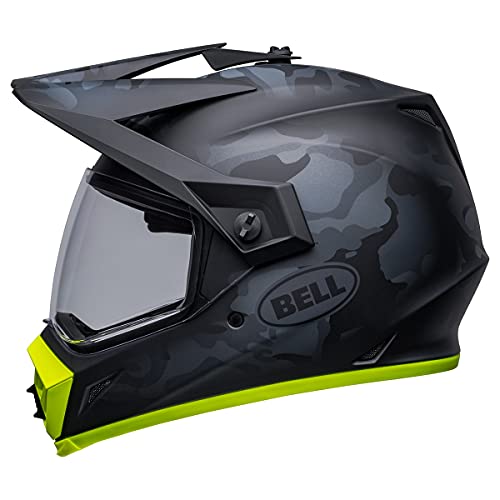 Bell Mx-9 Adventure Mips Helmet (Stealth Camo Matte Black/Hi-Viz - Medium) #TOP3