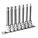 Sealey AK6212 Hex Ball-End Socket Bit Set 7pc Metric 3/8