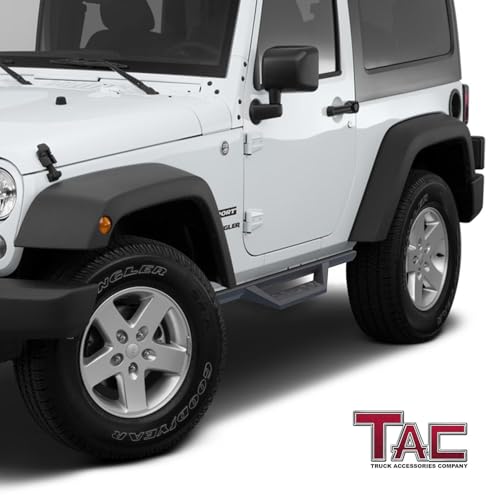 Estribos laterales TAC para Jeep Wrangler JK 2007-2018 miniatura 2