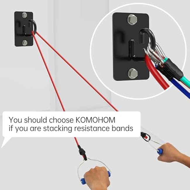 (3PCS) Wall Mount Workout Anchors,Resistance Band Wall Anchor,Space Saving Wall Mount Workout Anchors for Home Gym Workouts£¬Body Weight Straps, Suspension Training, Exercise,Stretching,Yoga