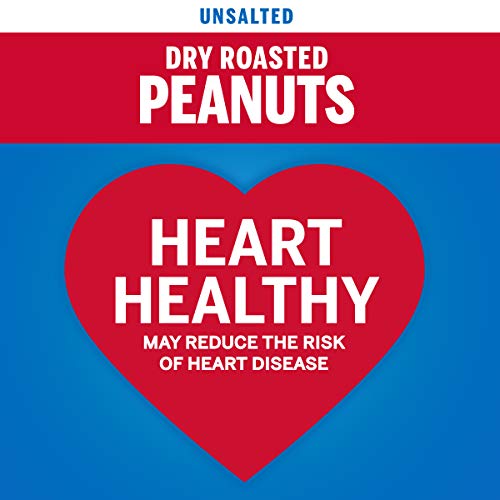 Planters Unsalted Dry Roasted Peanuts (12 Ct Pack, 16 Oz Jars) #TOP4