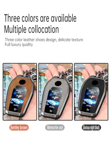 Cadeau idéal coque de clé BMW en cuir et zinc pour Série 5 et 7 - 5