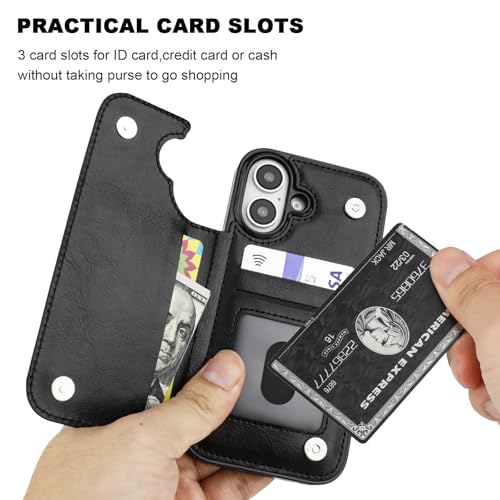 Onetop Compatible With Iphone 16 Wallet Case With Card Holder thumb #3