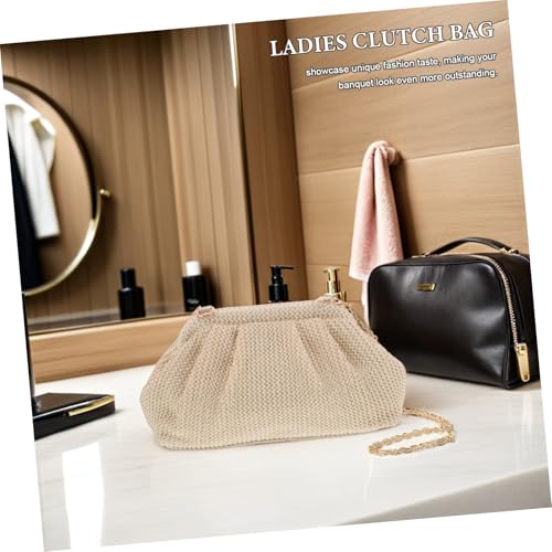 Pochette nuage femme sac de soirée plissé finis les sacs encombrants en fête