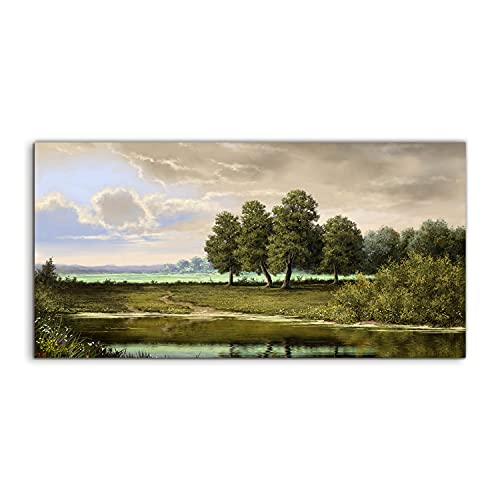 Tableau acrylique salon 100x50cm décoration murale paysage nature photo chambre Coloray