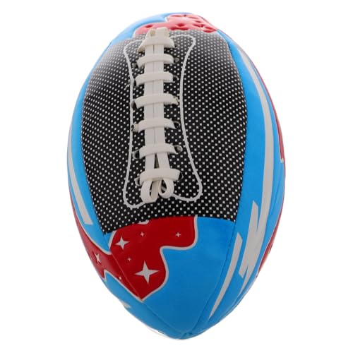 Mipcase Balón De Rugby Inflable De PU para Entrenamiento De Fútbol Americano, Cosido A Máquina, Tamaño Oficial, para Niños Y Adultos. Sports Supply, Talla 3.