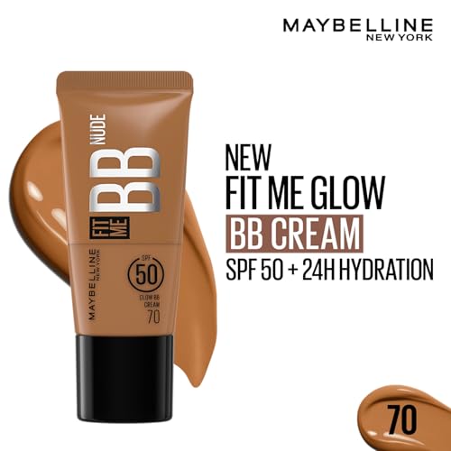 Image of Maybelline New York Fit Me BB Nude Glow BB Cream, 70