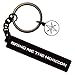 Rock Off officially licensed products Bring Me The Horizon Text Logo 6-point Star Charm Plastic Key Chain