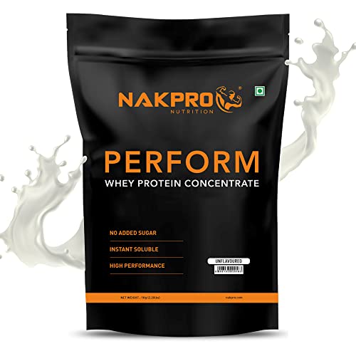 Image of NAKPRO Perform Raw Whey Protein, 1kg and Platinum Raw Whey Protein Isolate, 1kg