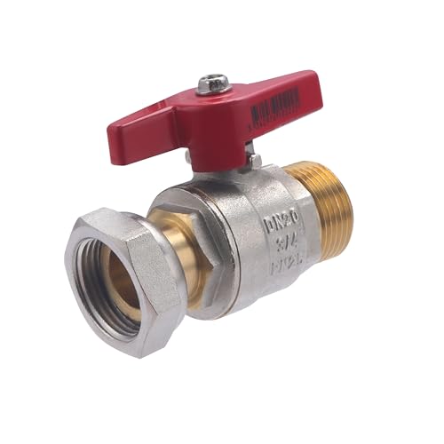 Vanne mâle femelle écrou libre manette papillon 20x27 (3/4) NOYON & THIEBAULT