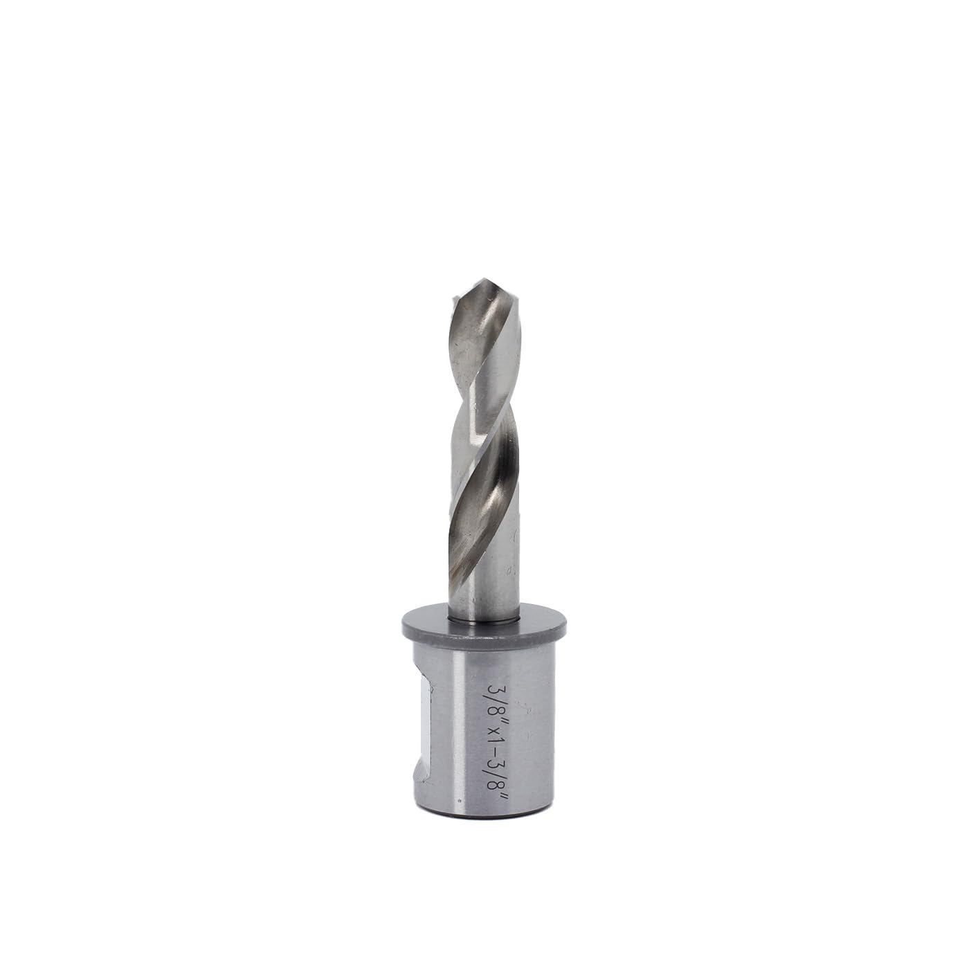 OSCARBIDE 3/8" x1-3/8 Annular Cutter,3/4 inch Weldon Shank,3/8 inch Cutting Diameter,1-3/8 inch Depth of Cut,2 Flat Mag Drill Bit for Magnetic Drill Press,1 Piece