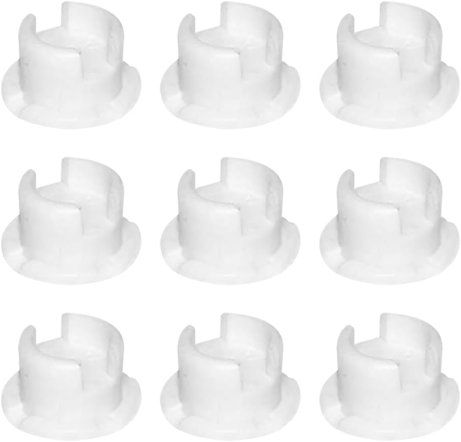 GSHLLO 24 Pcs Bottom Rail Lock Buttons Blind Button Plug Ladder Cord Plugs Window Cord Cover Button Blinds Accessory for Horizontal Blinds