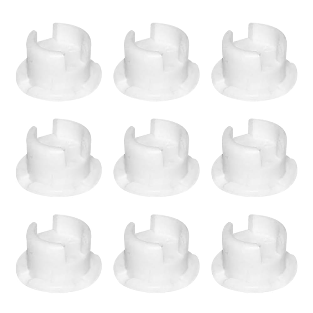 GSHLLO 24 Pcs Bottom Rail Lock Buttons Blind Button Plug Ladder Cord Plugs Window Cord Cover Button Blinds Accessory for Horizontal Blinds