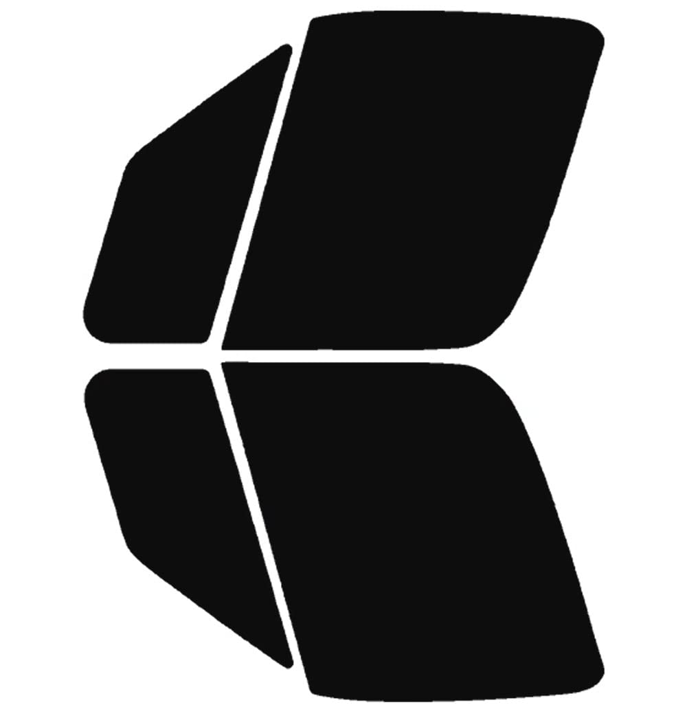 The Tint Effect Precut Window Tint Kit Compatible with Mercedes-Benz Sprinter (2010-2018) 1500, 2500, 3500, 3500XD, 4500 Van Cargo Van (Includes: Front Door Window precuts in 5%) Automotive Film