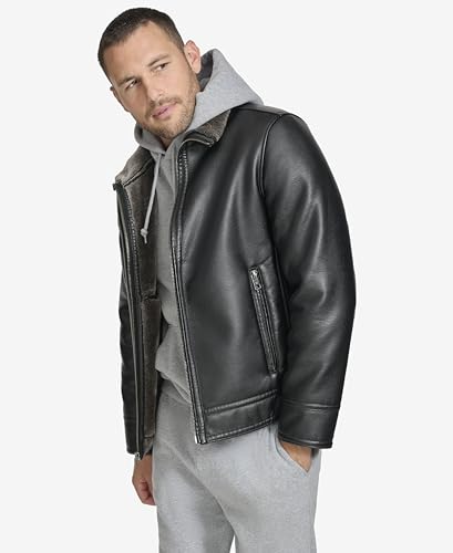 Calvin Klein Men's Everyday Essential Faux Fur Lining Jacket3