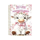 5 Yearly Planner | 60-Month 2026-2030 Cow Spiral Cute Writing Notebook