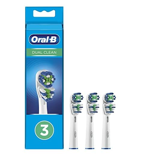 Oral-B Dual Clean – EB417 borsthuvuden X 3 –